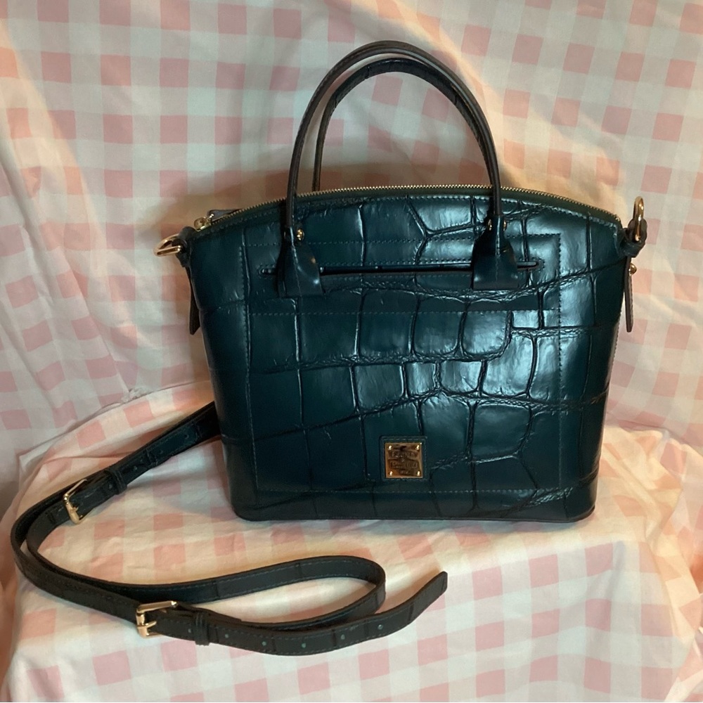 Dooney & Bourke denison domed satchel-used.l